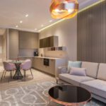 Investment Trends - Contemporary apartment with kitchen and stylish living zone