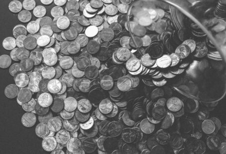 Budget - Grayscale Photo of Coins