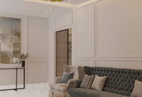 Minimalist Living - Luxury Living Room in Minimalist Style