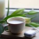 CRISPR Technology - A cup of coffee and a book on a window sill