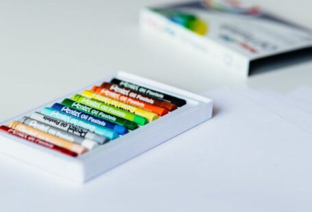 New Materials - White Crayon Box