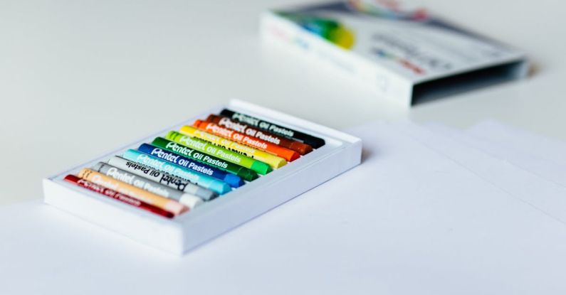 New Materials - White Crayon Box