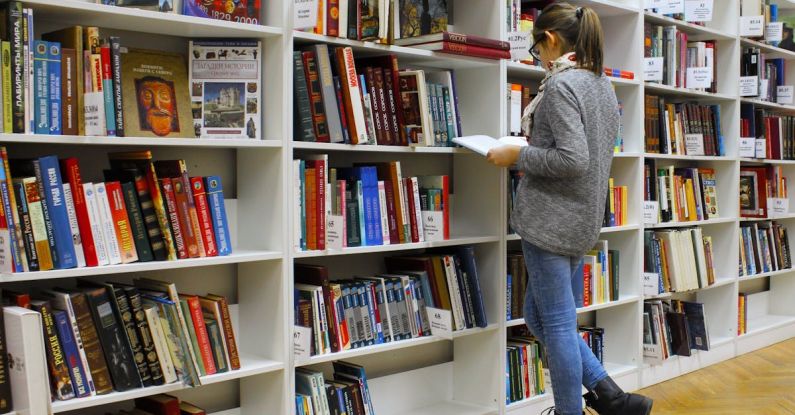 Public Education - Woman Reading Book